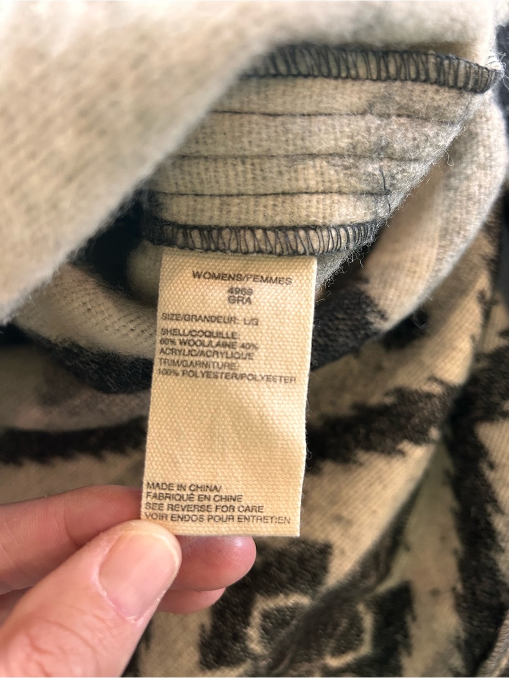 Woolrich hooded pullover - Picture 6 of 6
